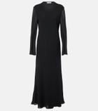 The Row Merita silk maxi dress