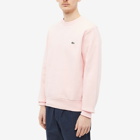 Lacoste Men's Classic Crew Sweat in Waterlilly Pink