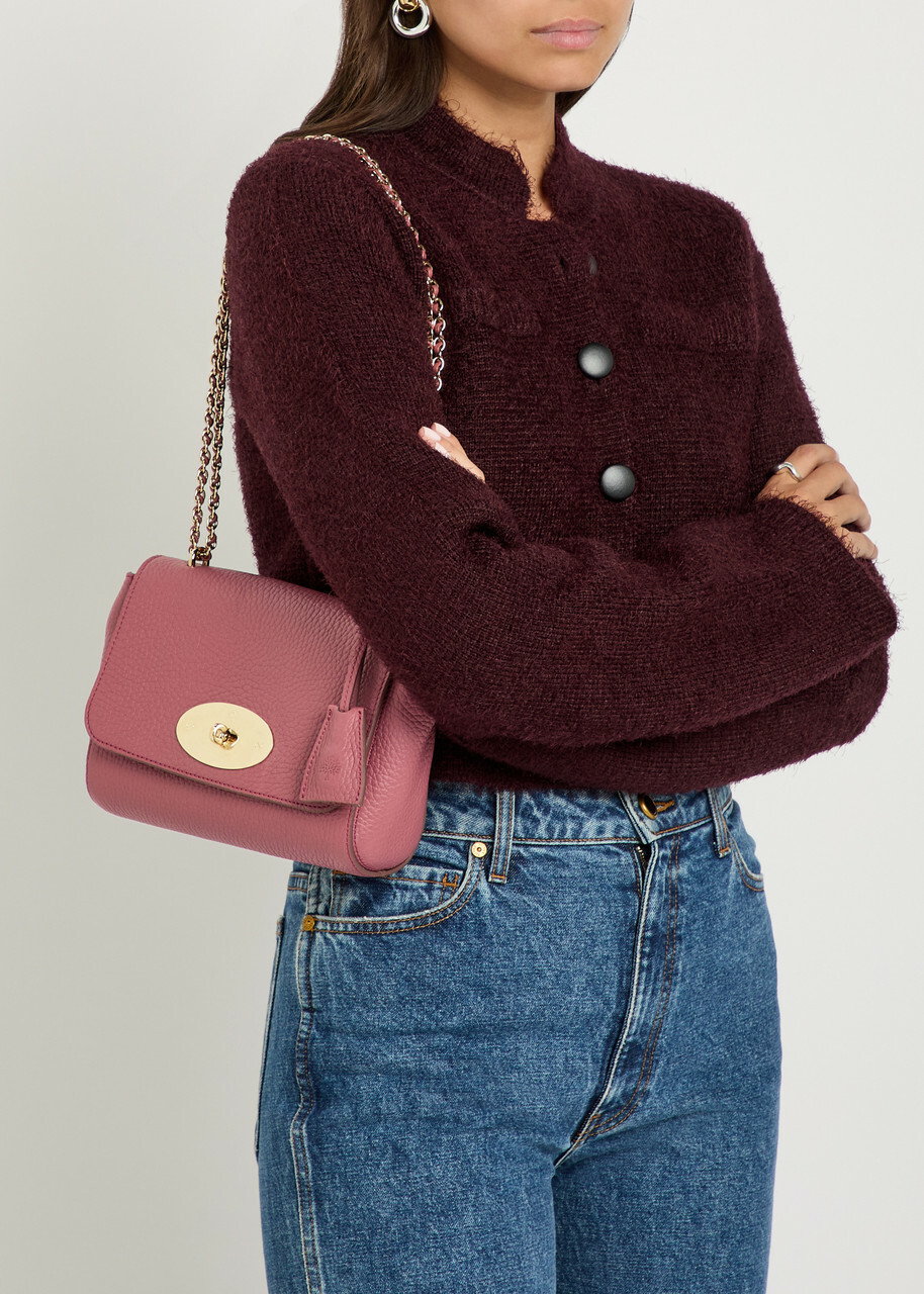Mulberry Lily Heavy Grain Leather Shoulder bag - Pink - One Size