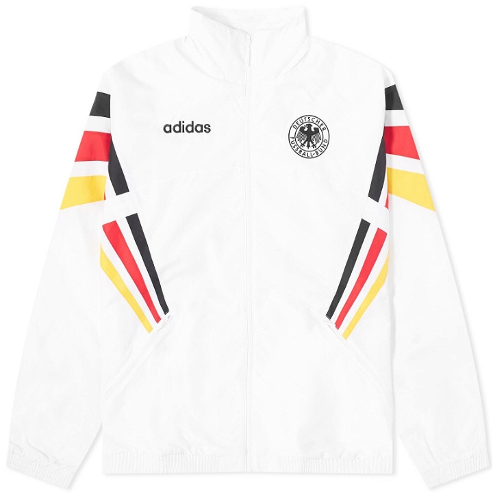 Photo: Adidas Men's Germany Track Top 96 in White/Black