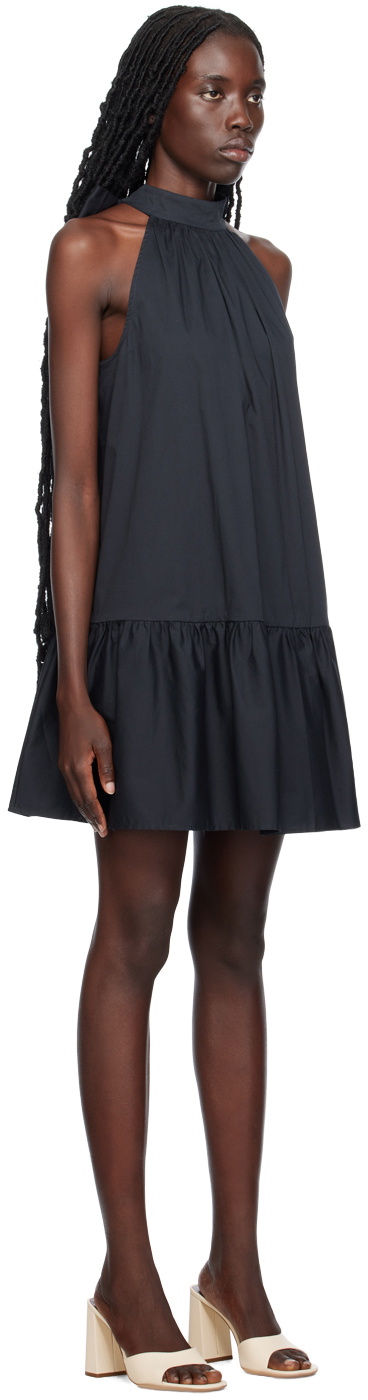 Staud Black Marlowe Minidress Staud