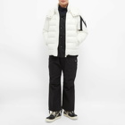 Moncler Men's Corydale Side Logo Jacket in White/Black