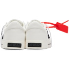 Off-White White Vulcanized Low Canvas Sneakers