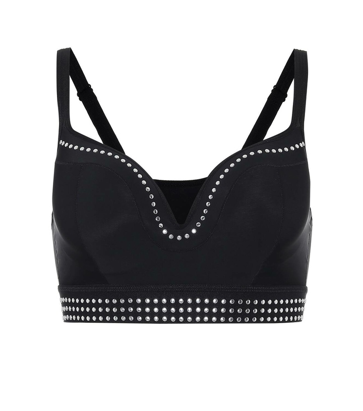 Photo: Adam Selman Sport Push-It studded sports bra