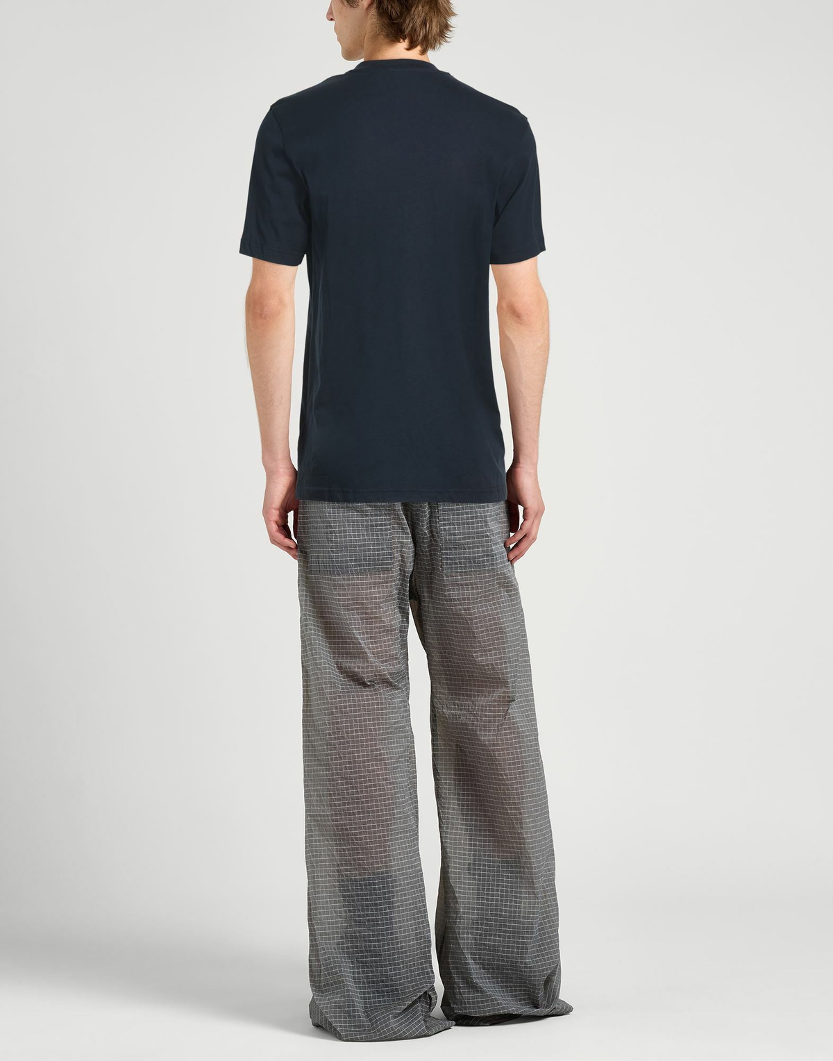 Diesel Mens T-shirt Midnight in Blue