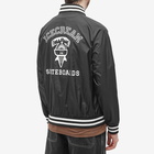 ICECREAM Men's Ic Sharks Nylon Bomber Jacket in Black