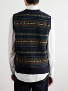 Polo Ralph Lauren - Fair Isle Wool-Jacquard Sweater Vest - Blue