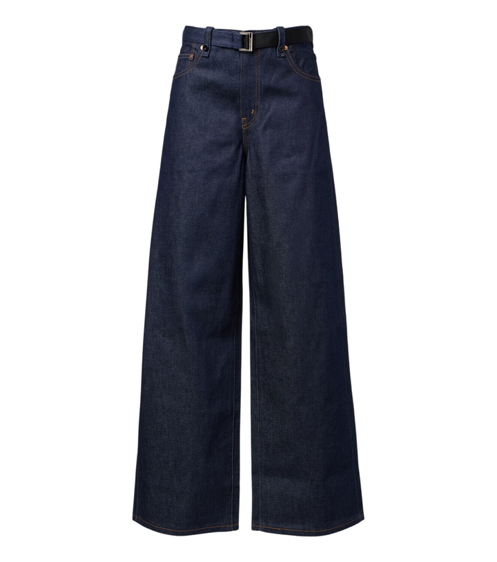 Photo: Sacai Belted wide-leg jeans