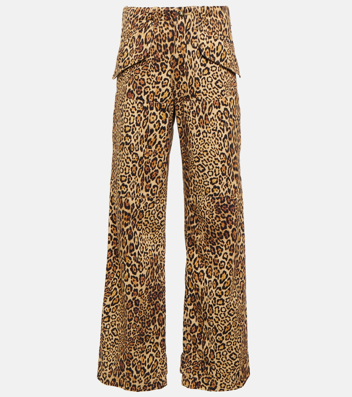 Etro - Leopard-print cotton cargo pants Etro