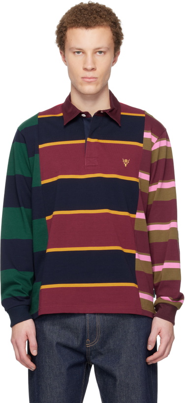 Photo: South2 West8 Multicolor Rugger Polo