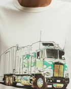 One Of These Days Lost Highway Trucking Tee White - Mens - Shortsleeves