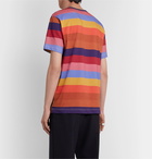 Comme des Garçons SHIRT - Striped Cotton-Jersey T-Shirt - Multi