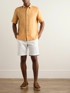 Frescobol Carioca - Castro Linen Shirt - Orange