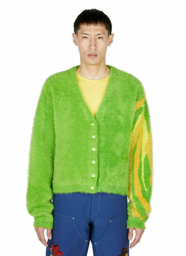 Photo: Sky High Farm Workwear - Quil Lemons Cardigan in Green