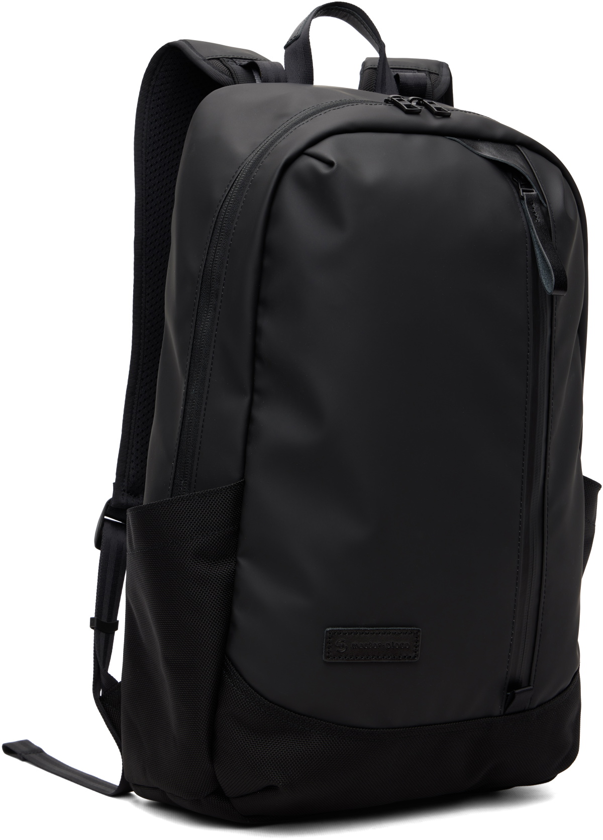 master-piece Black Slick M Backpack