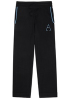 AN-Y1 Vita Logo-intarsia Cashmere Sweatpants Black
