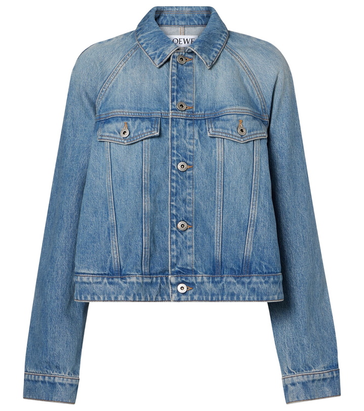 Photo: Loewe Cropped denim jacket