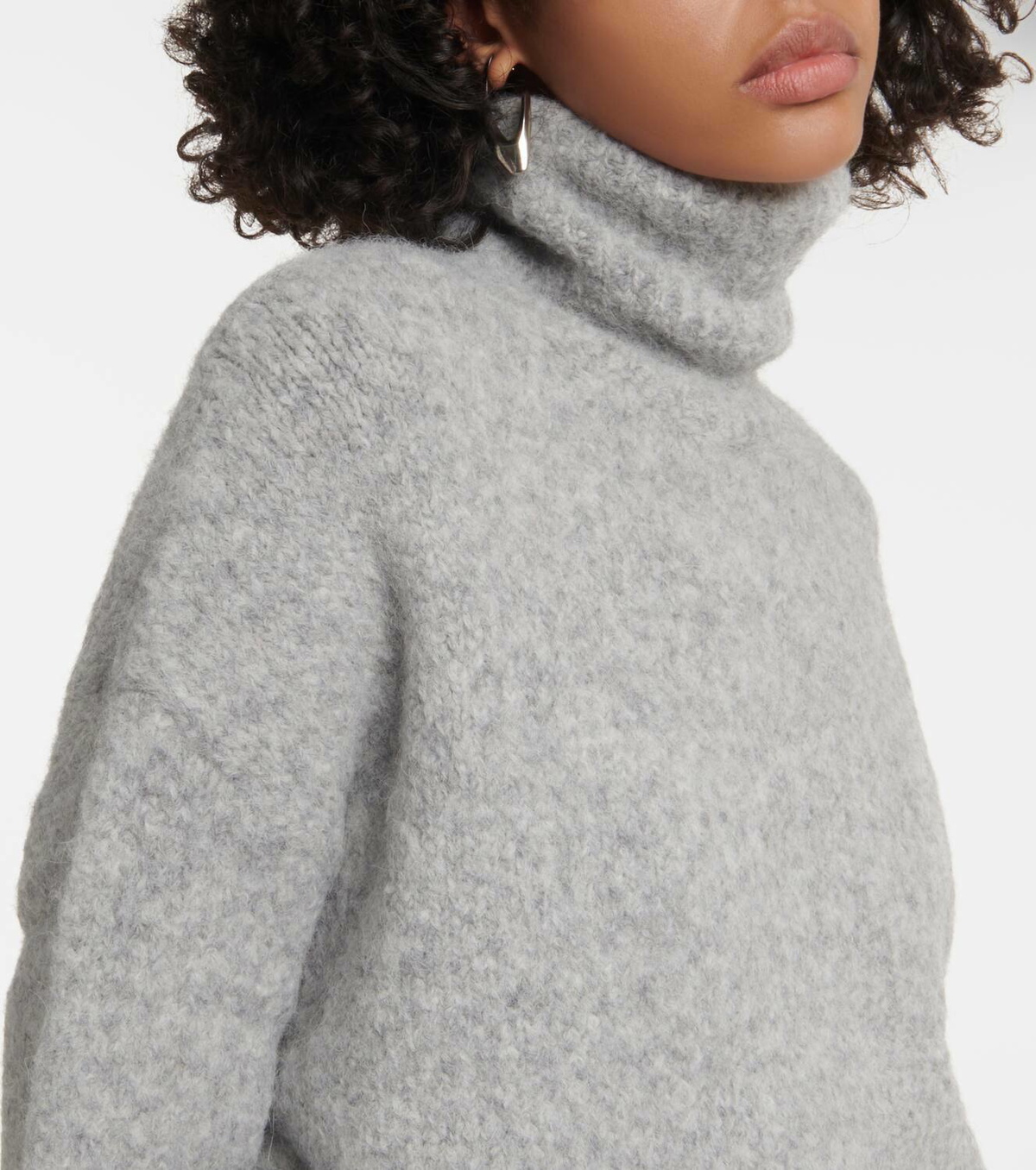 Nili Lotan Sierra alpaca-blend turtleneck sweater