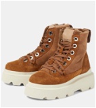 Inuikii Matilda shearling-lined suede snow boots