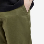 Universal Works Men's Twill Military Chinos in Light Olive