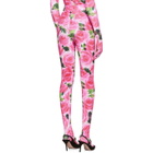 Richard Quinn Pink Floral Leggings