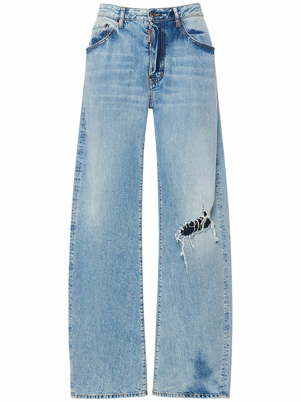 Photo: DSQUARED2 - Big Fit Cotton Denim Jeans
