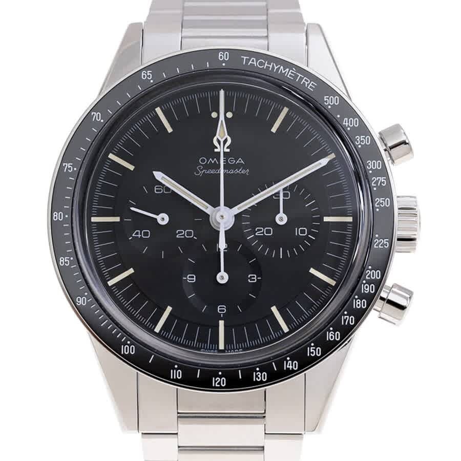 Omega Speedmaster ''Ed White'' Chronograph Hand Wind Black Dial Unisex Watch 31130403001001