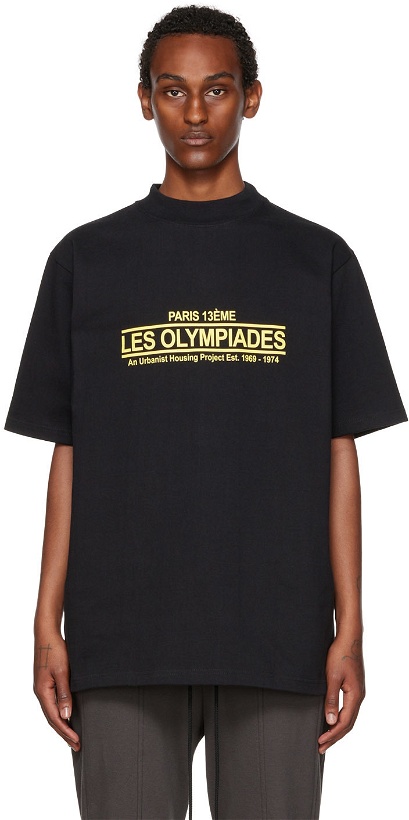 Photo: Song for the Mute Black 'Les Olympiades' T-Shirt