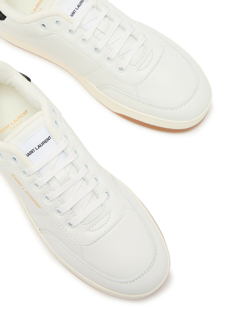 Saint Laurent SL/61 Leather Sneakers White