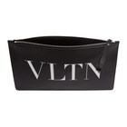 Valentino Black Valentino Garavani VLTN Pouch