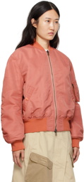 Martine Rose Pink Classic Bomber Jacket