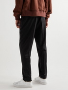 Officine Générale - Drew Tapered Pleated Wool Trousers - Black