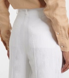 Tove Gabrielle linen wide-leg pants