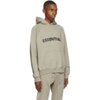 Essentials Khaki Pullover Logo Hoodie