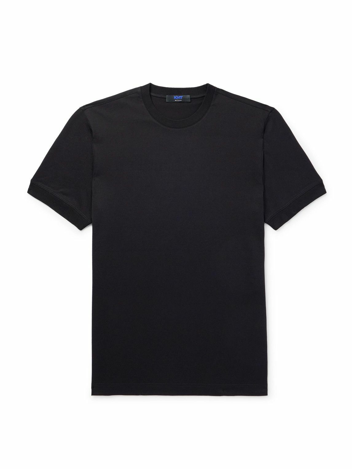 Kiton - Cotton-Jersey T-Shirt - Black