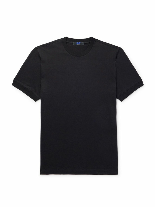 Photo: Kiton - Cotton-Jersey T-Shirt - Black
