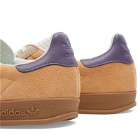 Adidas GAZELLE INDOOR Sneakers in Glow Orange/Shadow Violet/Off White