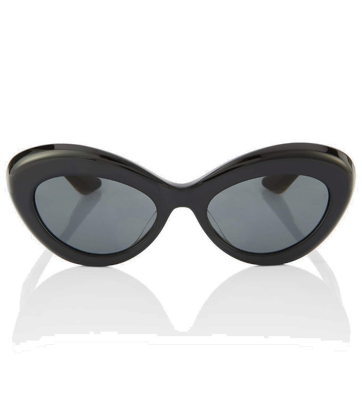 Photo: Khaite 1968C cat-eye sunglasses