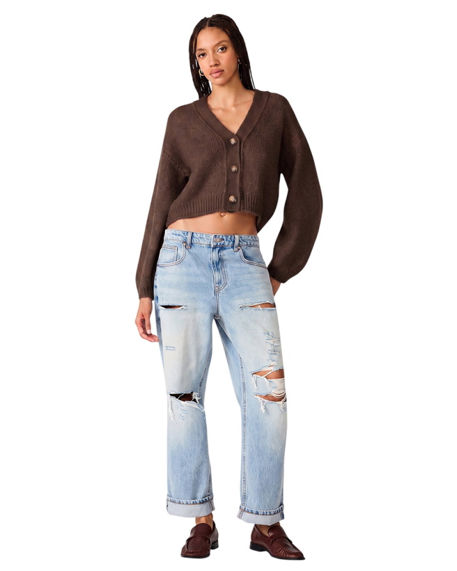 Photo: Steve Madden Mica Sweater in Espresso