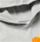 Pasadena Leisure Club - Shootout Printed Mélange Fleece-Back Cotton-Jersey Hoodie - Gray
