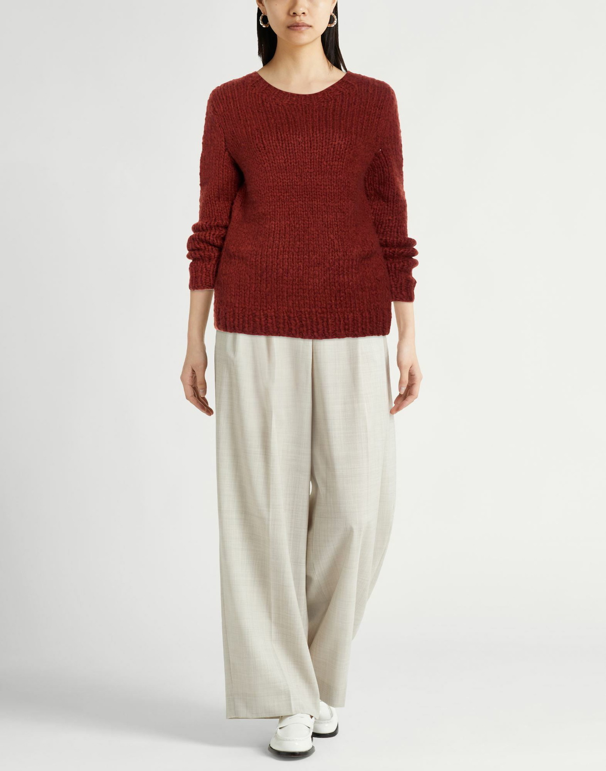 Gabriela Hearst Womens Sweater Rust