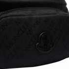 Moncler Men's Durance Repeat Logo Bumbag in Black