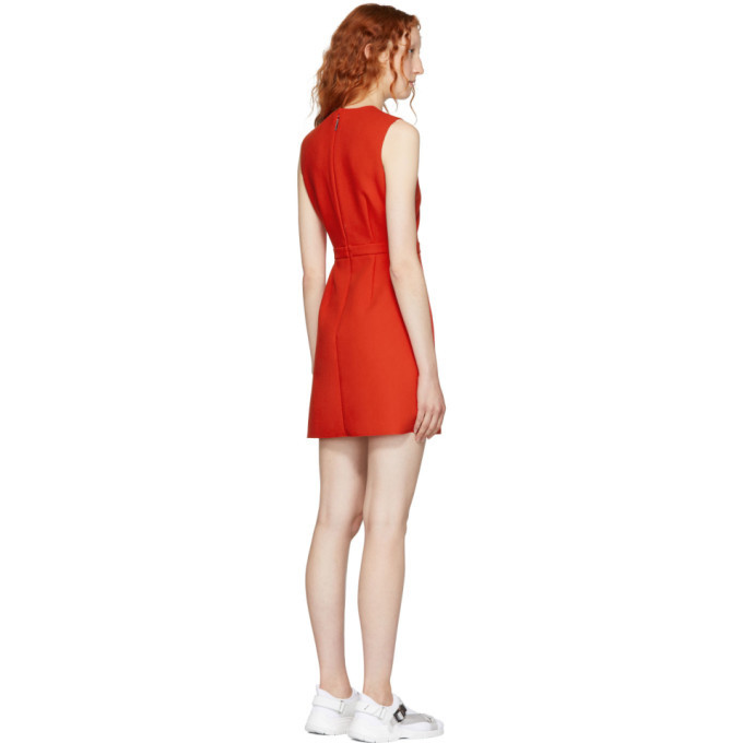 ワンピース MSGM Woman Dress Red 3741MDA35Y247664 18 MSGM Flared Mini Dress | Red | FARFETCH JO