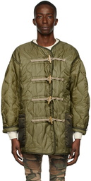 R13 Khaki Refurbished Liner Jacket