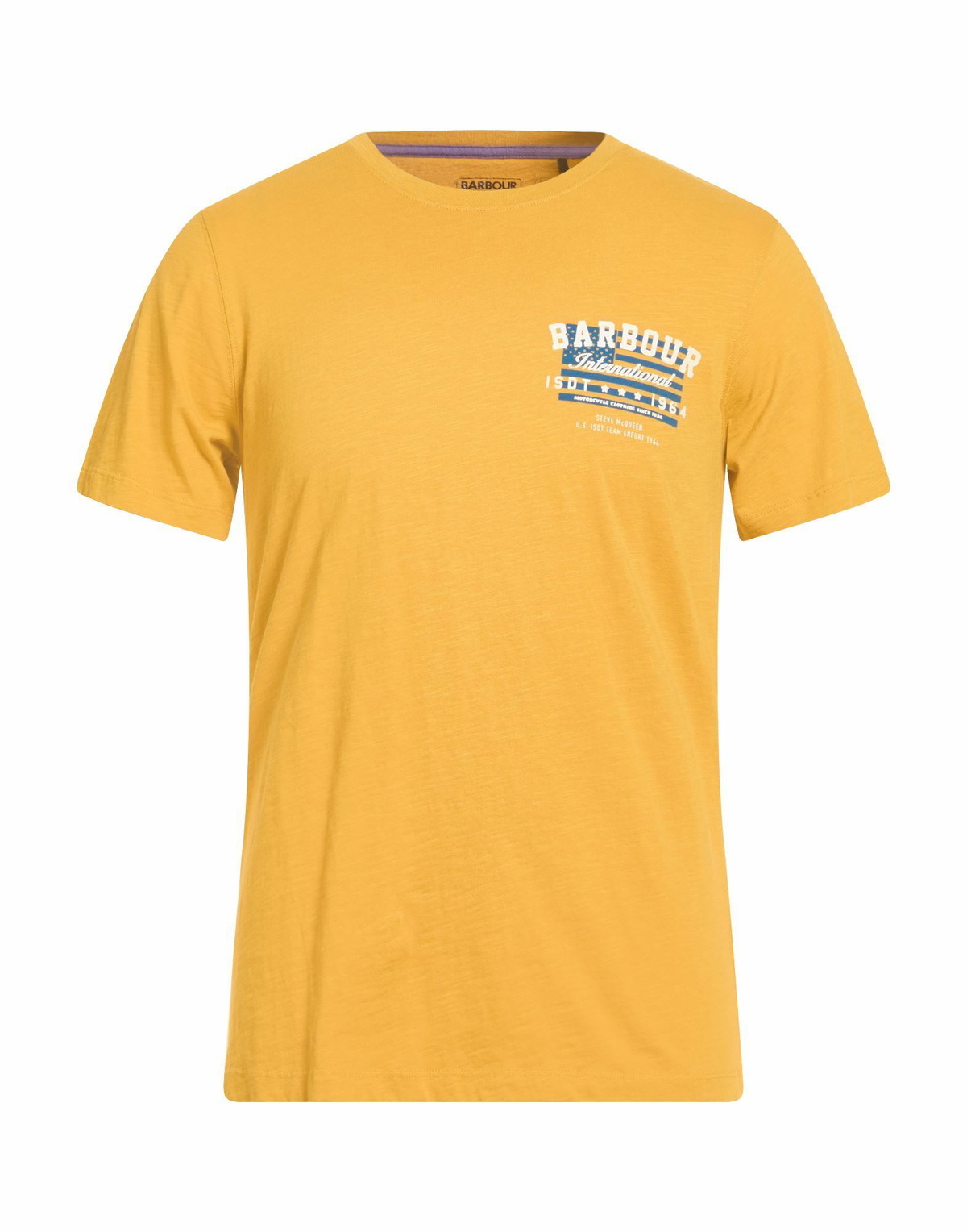 Barbour Mens T-shirt Mustard