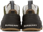 Burberry Brown Arthur Low-Top Sneakers