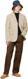 Jacquemus Beige Le Papier ‘La Veste Bacio' Blazer