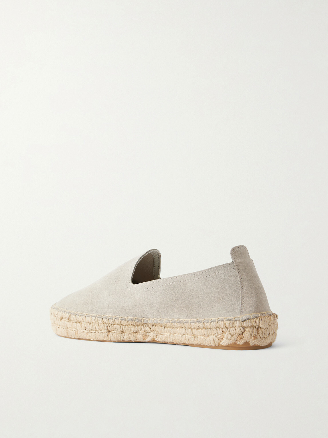 MORJAS - The Espadrille Suede Espadrilles - Gray