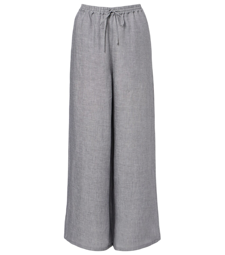 Photo: Eres Bienheureux linen wide-leg pants