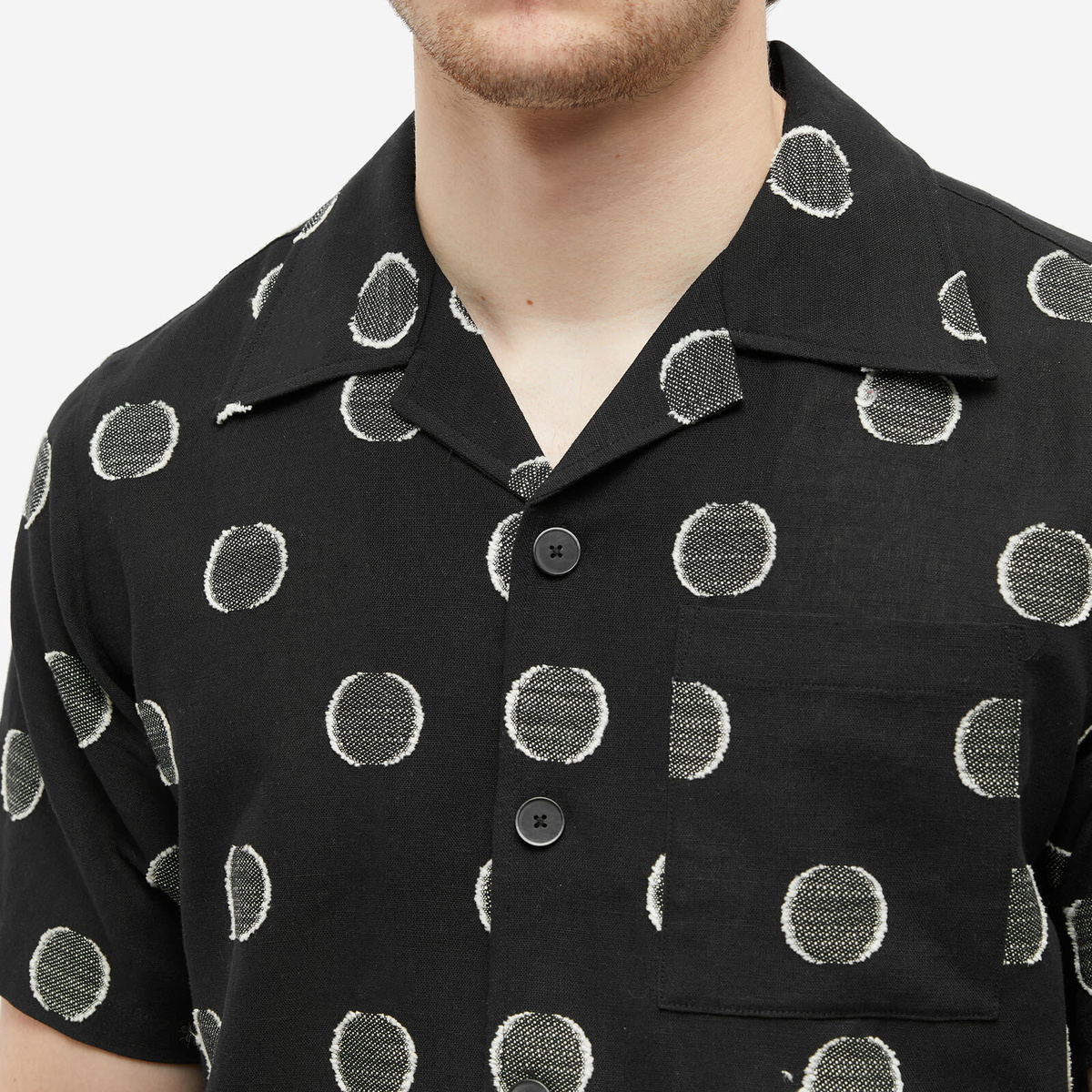 CLOT Hawaii Vacation Shirt in Black